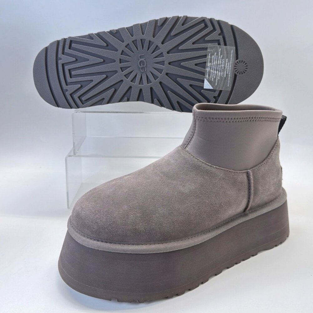 Ugg Classic Mini Dipper Boots Thundercloud Gray W… - image 2